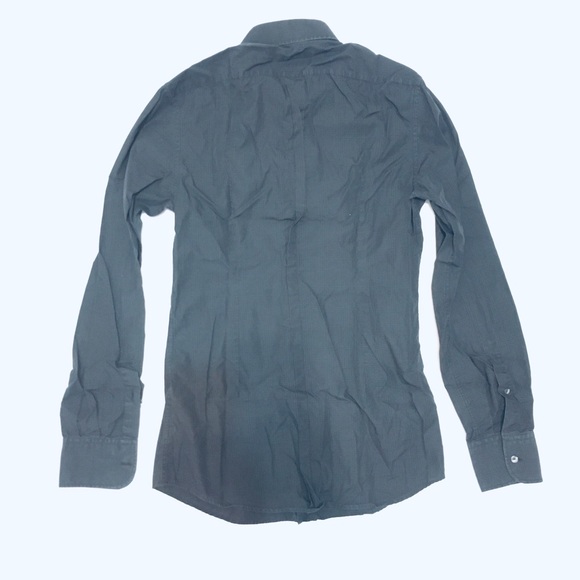 Dolce Gabbana Gold Collection Black Shirt (15.5) - Picture 3 of 7